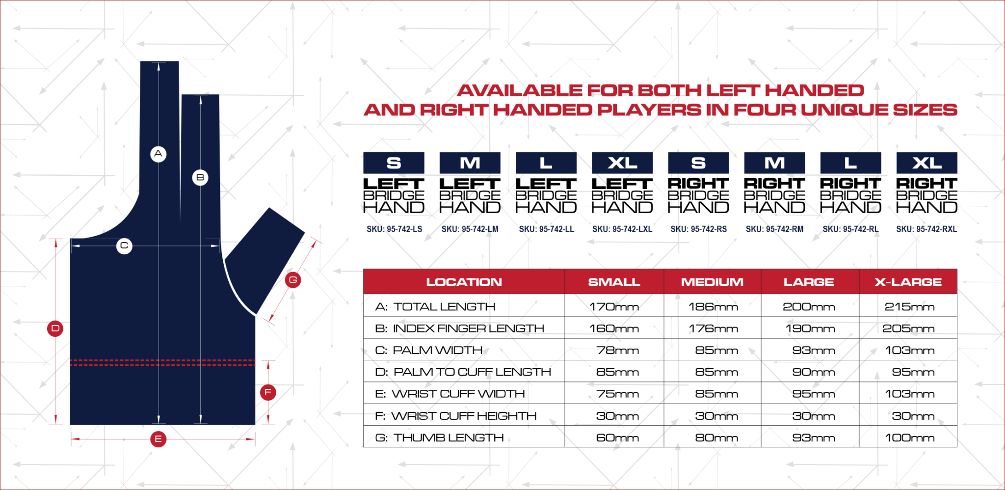 GANT DE BILLARD CUETEC AXIS
