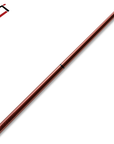 AVID CHROMA BORDEAUX POOL CUE NO WRAP 11.75MM 19OZ