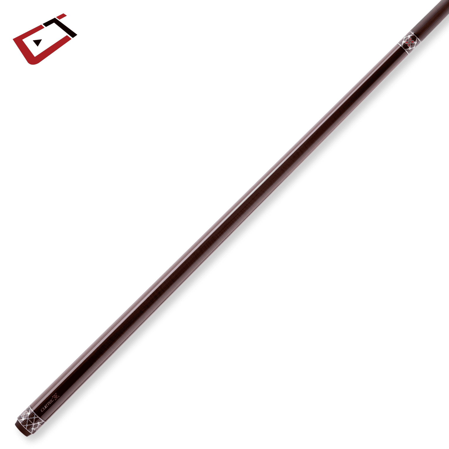 BAGUETTE DE BILLARD CUETEC CYNERGY MARRON ET ARGENT X AMBRE 12.5MM 19OZ