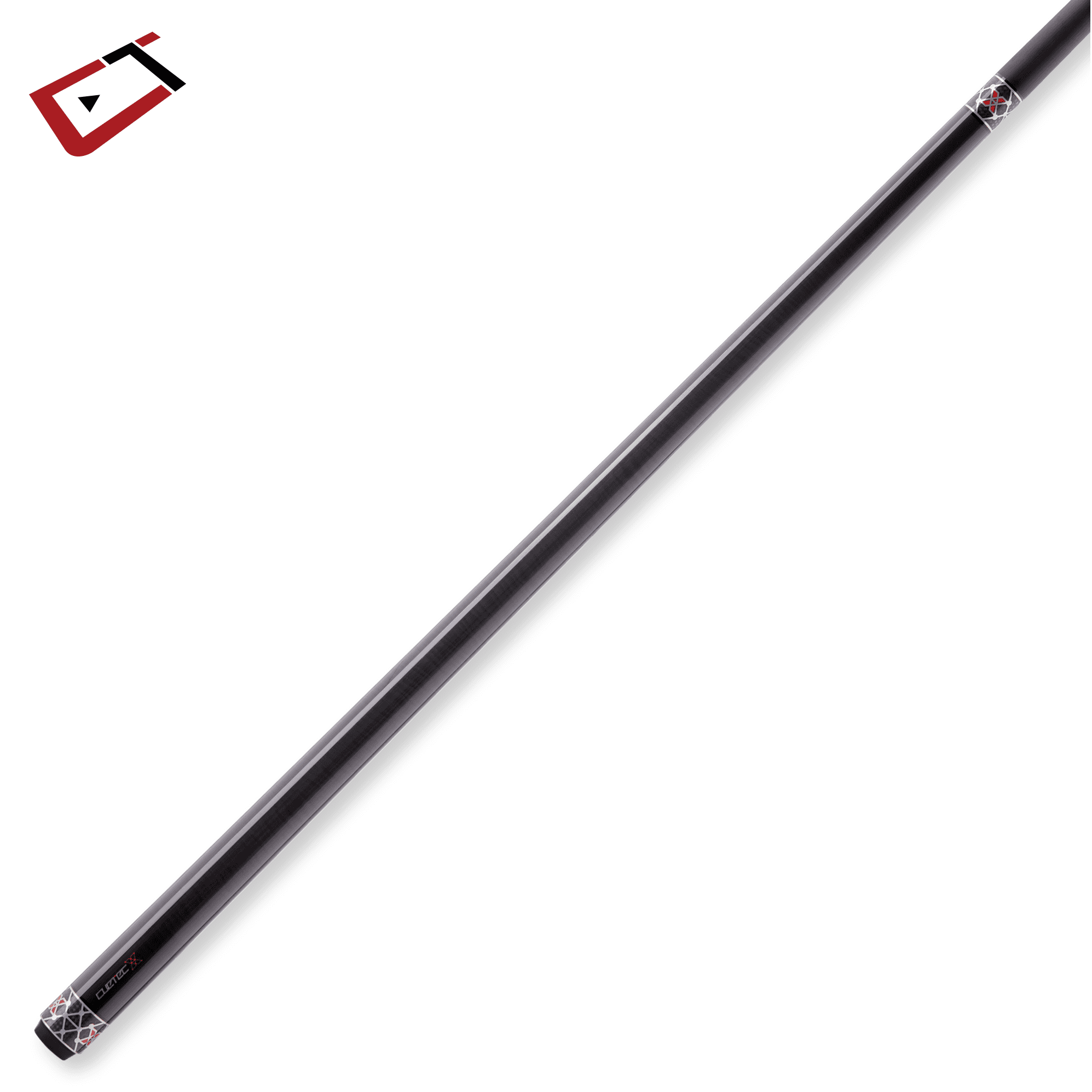 BAGUETTE DE BILLARD CUETEC CYNERGY NOIR ET ARGENT X RAW 12.5 MM 19 OZ