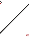Baguette de billard Cuetec Cynergy Truewood Sycamore II, gris et noir, grip en cuir pleine fleur, 12,5 mm, 19 oz