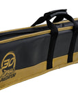 PREDATOR ROADLINE BLACK/GOLD SOFT POOL CUE CASE - 4B/8S