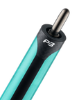 PREDATOR P3 POOL CUE BUTT - PAINTED TEAL WITH BLACK STRIPE NO WRAP - LIMITED EDITION