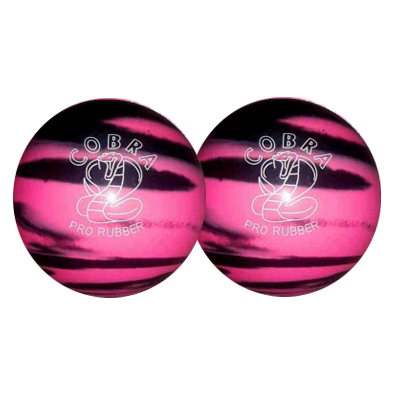 COBRA SMALL BOWLING BALLS - PINK/BLACK