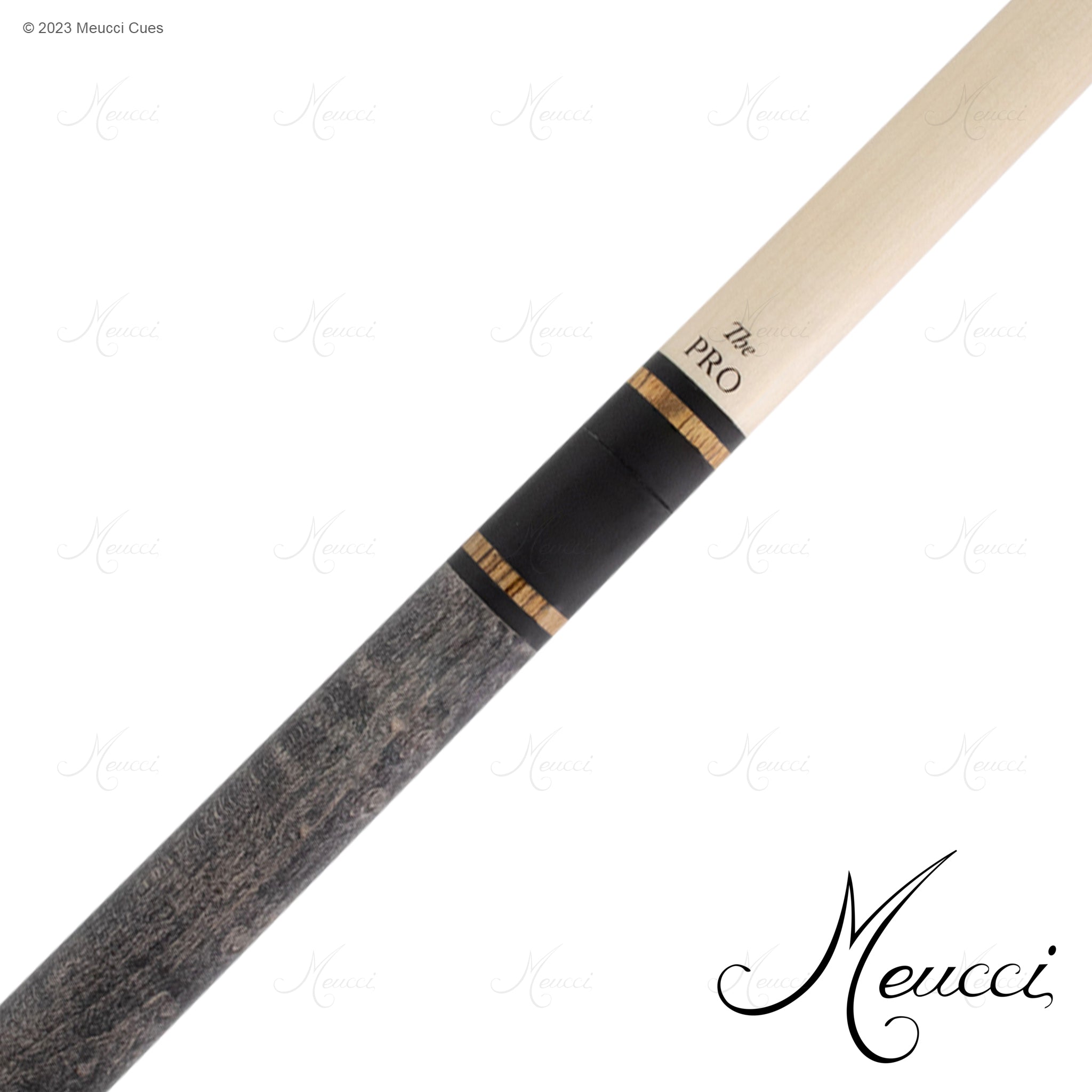 BAGUETTE DE BILLARD MEUCCI ALL NATURAL WOOD 1 SMOKE 12.5MM 19OZ