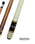 BAGUETTE DE BILLARD BALABUSHKA GB23 BLANC/BOIS - LIN GRIP VERT 13MM 19OZ