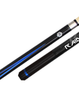 RAID POOL CUE COLORZ H CH-03 BLACK AND BLUE 13MM 19OZ