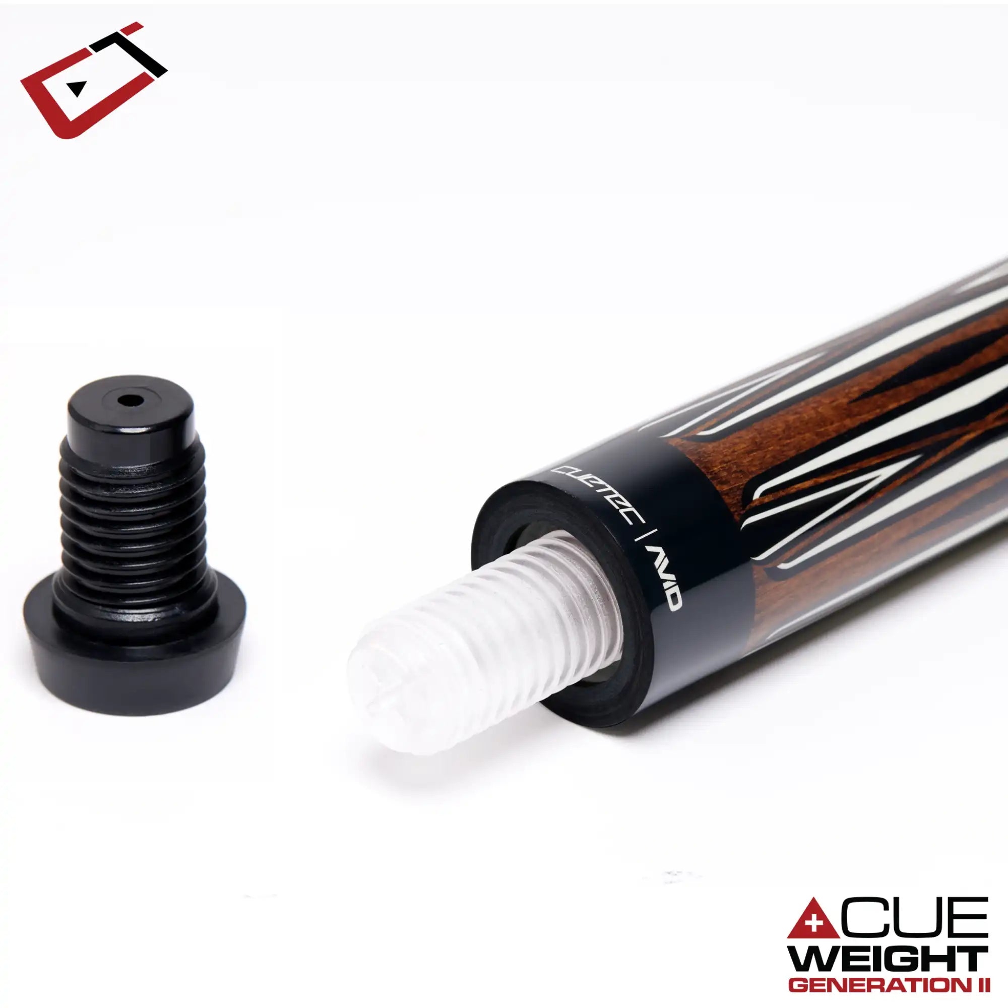 VAGUETTE DE BILLARD CUETEC AVID PROOF BRUN LTC 12.75MM