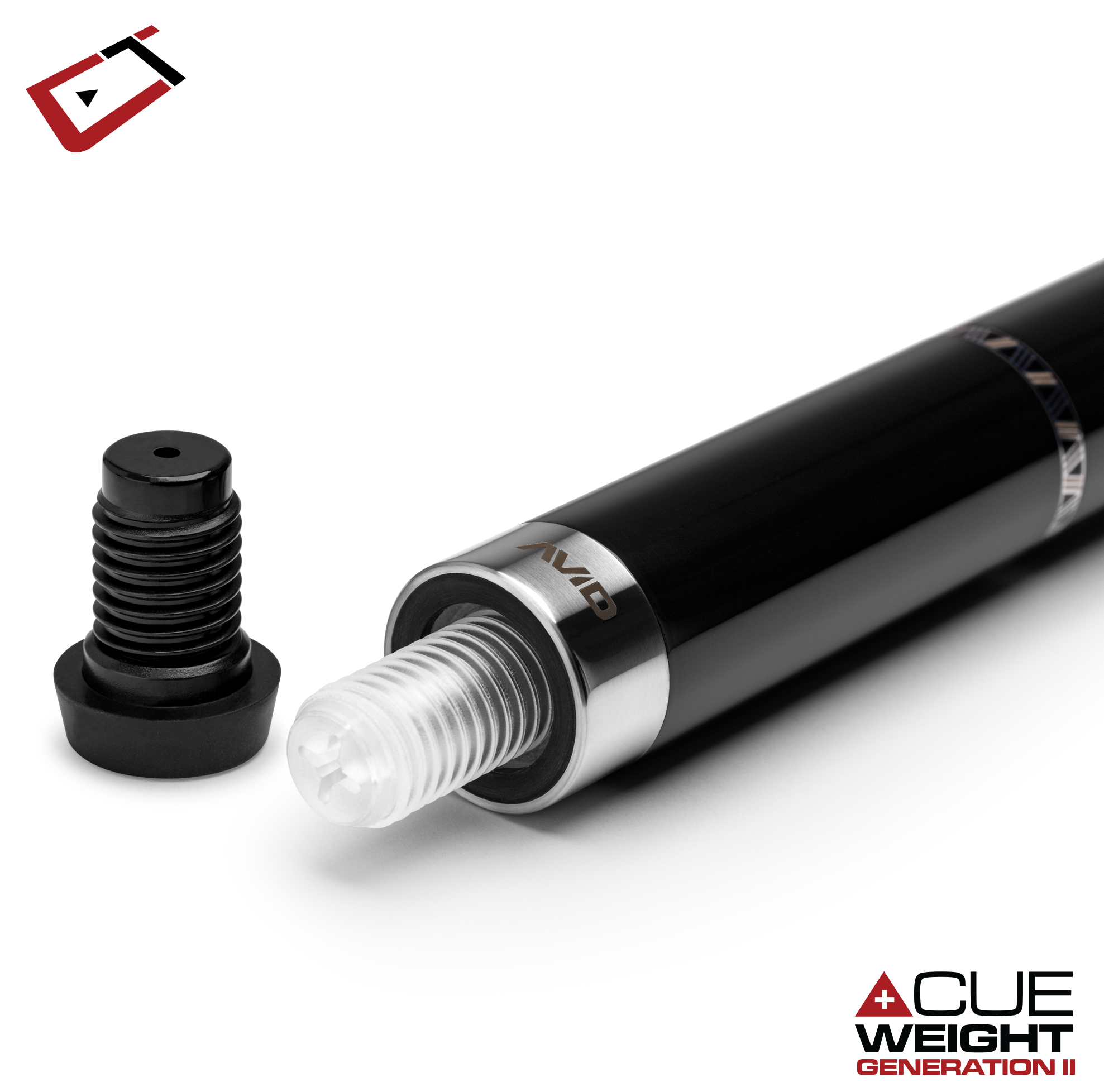 CUETEC AVID SURGE BREAK CUE BLACK/GOLD