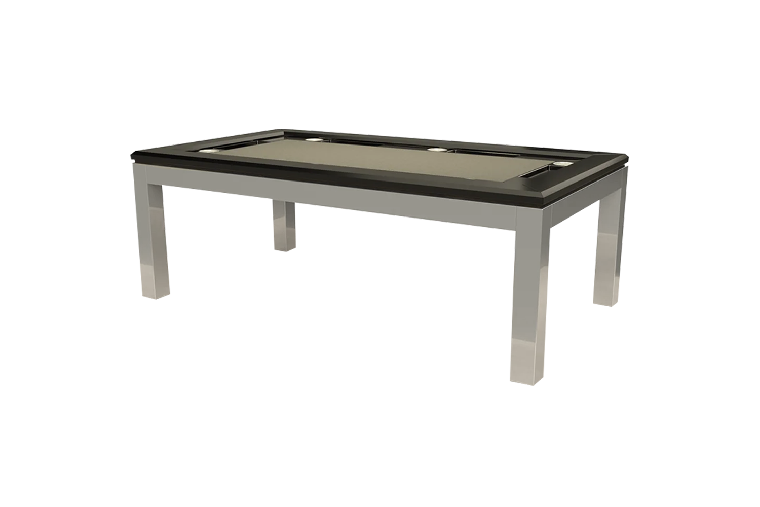 TABLE DE JEUX RECTANGULAIRE LA CONDO ÉVOLUTION STAINLESS
