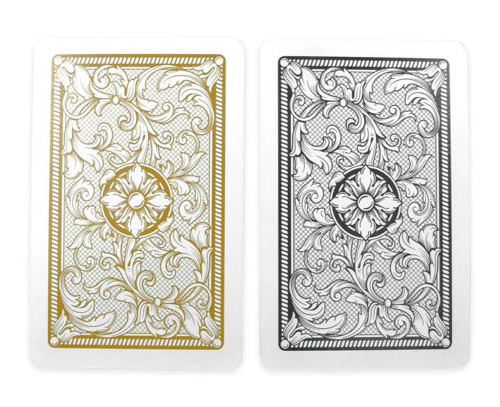 COPAG PLASTIC BRIDGE DECK OF CARDS LAGACY JUMBO BLACK AND GOLD