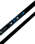 DUFFERIN AGGRESSOR BLUE 10MM SNOOKER CUE