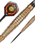 SHOT FUTURE KNIGHTS HACHETTE STEEL TIP DART SET - 90% TUNGSTEN BARRELS