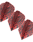 ENSEMBLE DE PLUMES DE DARDS SHOT WARRIOR KAPENE - PETIT STANDARD