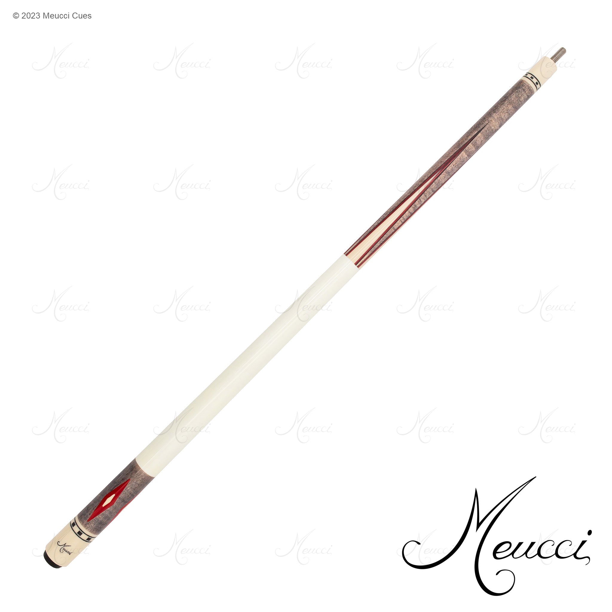 BAGUETTE DE BILLARD MEUCCI ECONOMY CURE 7 ROUGE 19OZ 12.5MM