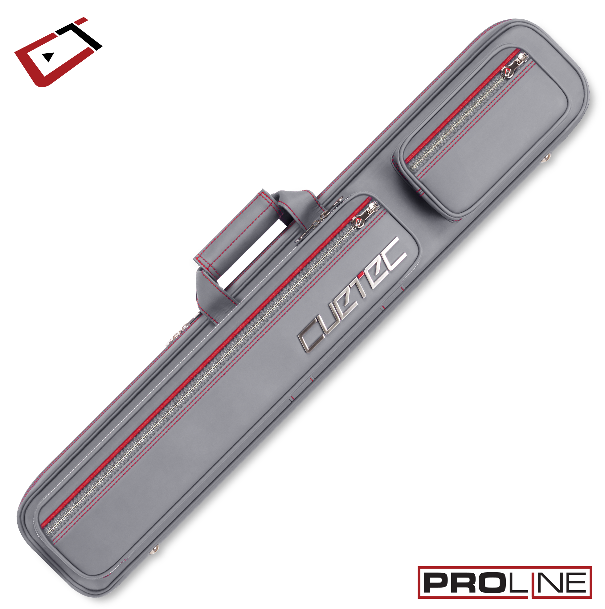 ÉTUI POUR BAGUETTE DE BILLARD CUETEC PROLINE 4 MANCHES 8 FLÈCHES GRIS