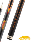 PREDATOR BUTT DOUBLE BUTTERFLY 2 2ND GENERATION RED/YELLOW/ORANGE UNI-LOC NO WRAP (SHAFT NON INCLUDED)- LIMITED EDITION