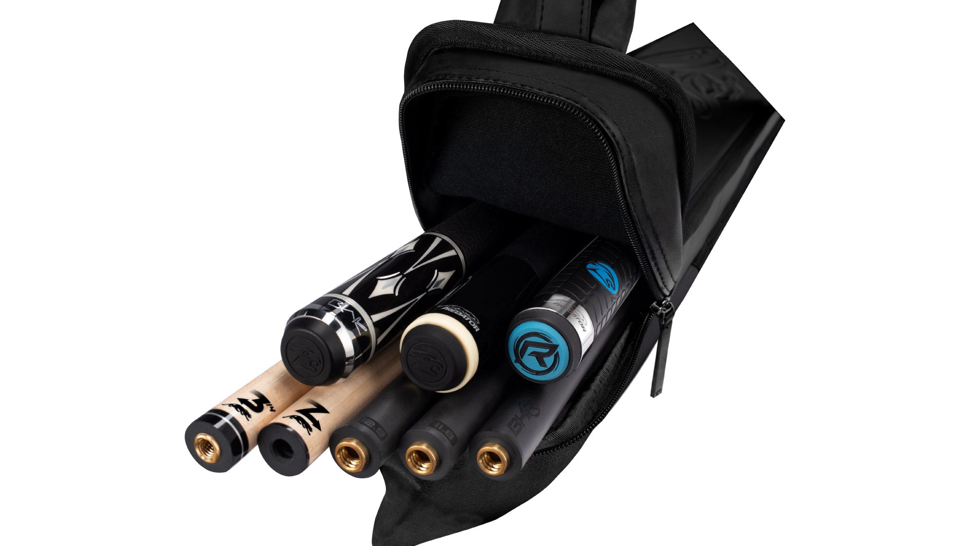 ÉTUI RIGIDE POUR BAGUETTE DE BILLARD PREDATOR URBAIN HOUNDSTOOTH TOP- 3 MANCHES 5 FLÈCHES