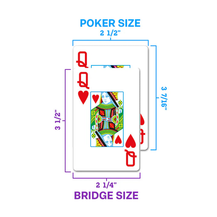 COPAG JEU DE CARTES POKER EN PLASTIQUE NEOTERIC DOUBLE ENSEMBLE JUMBO 1546 VIOLET ET BLEU ET JAUNE