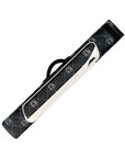 PREDATOR ROADLINE CAT HEAD BLACK/WHITE HARD CUE CASE - 2B/4S - LIMITED EDITION