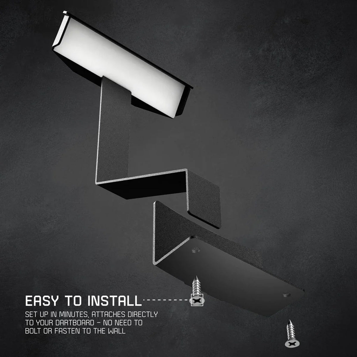 LUMIÈRE POUR CIBLE DE DARDS SHOT STADIUM