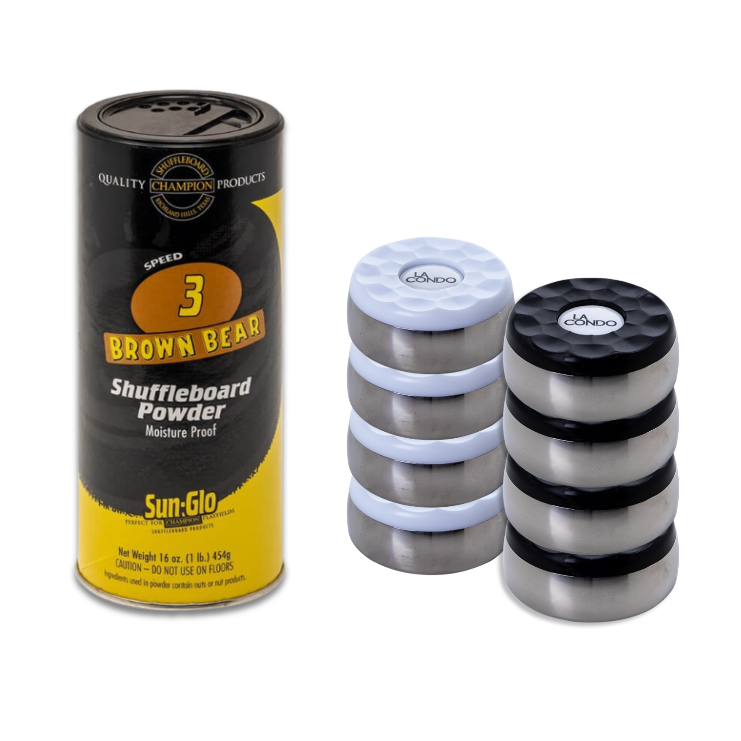 ENSEMBLE D'ACCESSOIRES POUR TABLE DE SHUFFLEBOARD