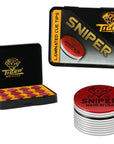 PROCÉDÉ DE QUEUE DE BILLARD TIGER SNIPER LAMINÉE - MEDIUM/SOUPLE