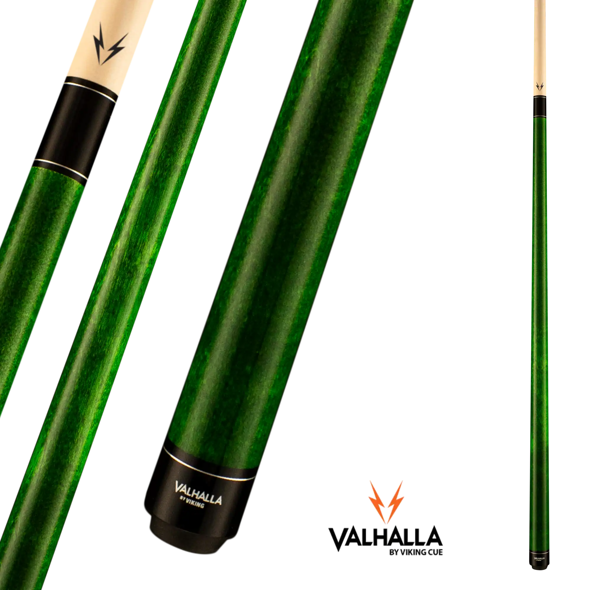 BAGUETTE DE BILLARD VIKING VALHALLA VA105 VERT 13MM 19OZ