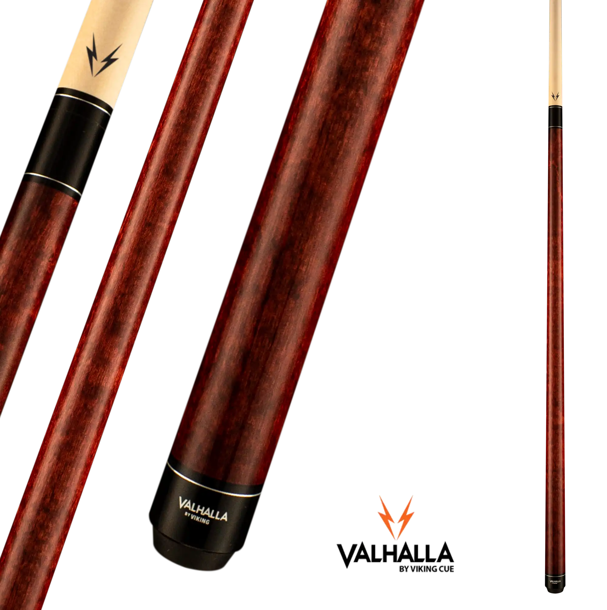 BAGUETTE DE BILLARD VIKING VALHALLA VA110 BRUN SANS WRAP 13MM 19OZ