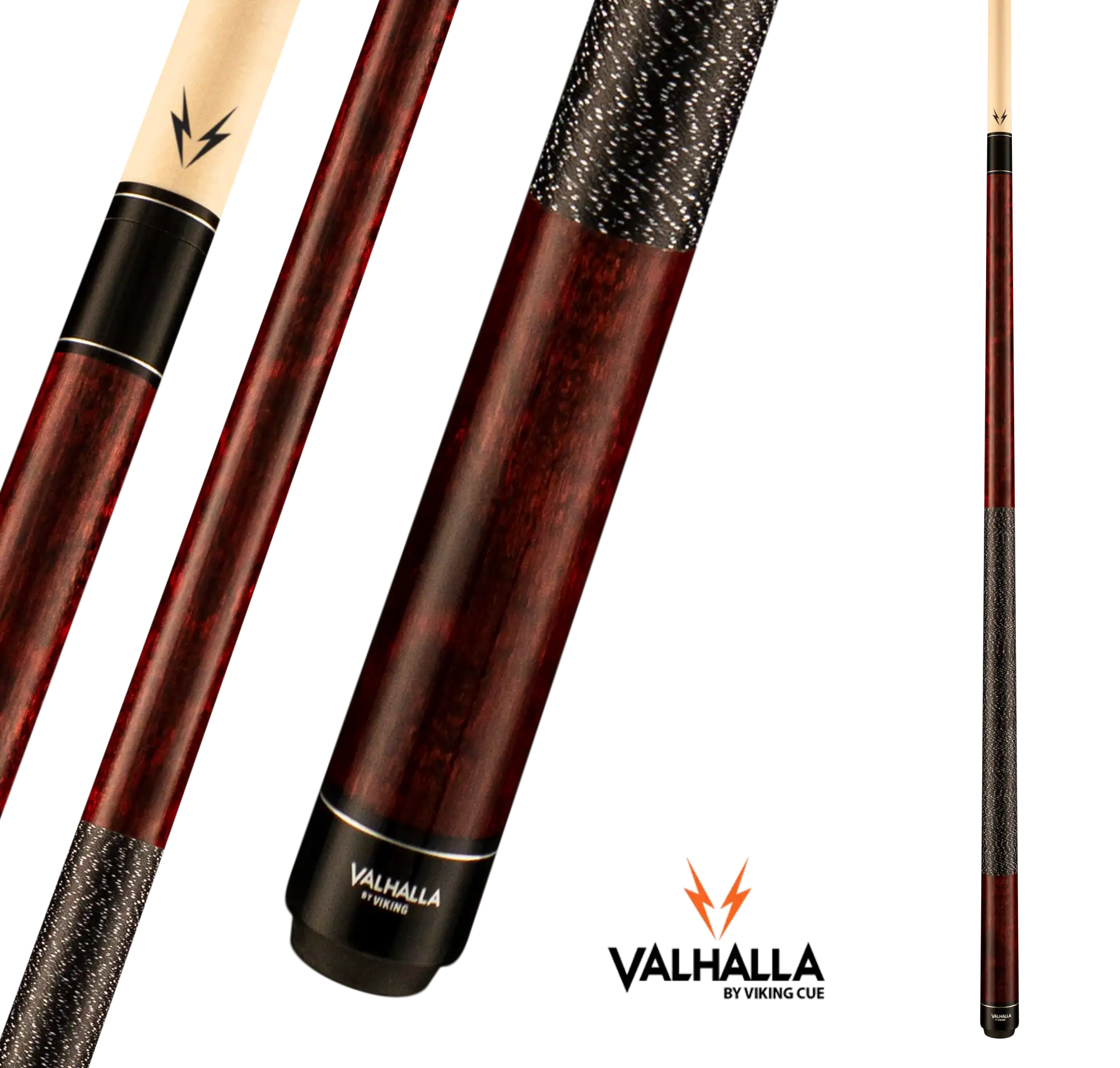BAGUETTE DE BILLARD VIKING VALHALLA VA120 BRUN WRAP EN LIN 13MM 19OZ