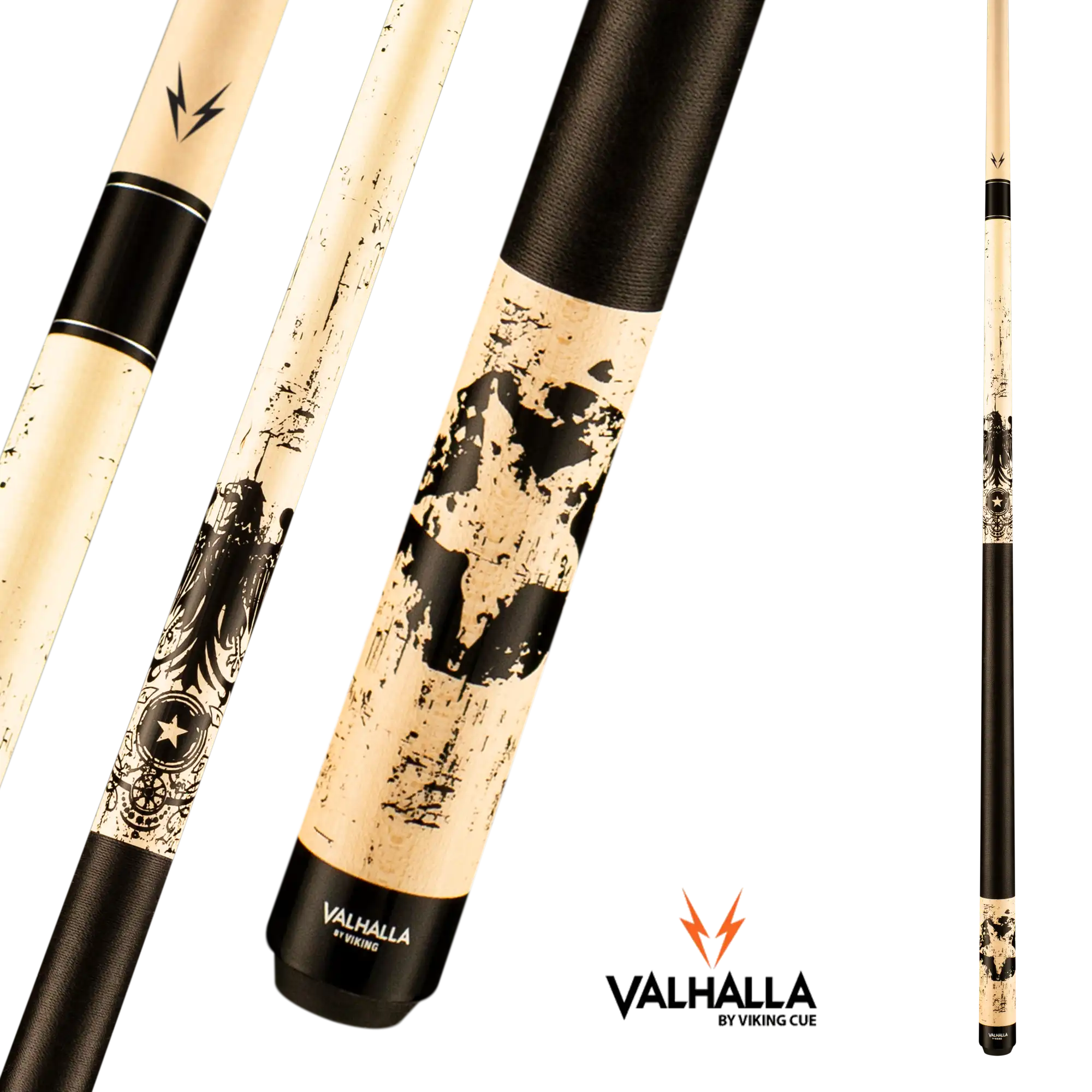 BAGUETTE DE BILLARD VIKING VALHALLA VA450 WRAP EN LIN  13MM 19OZ