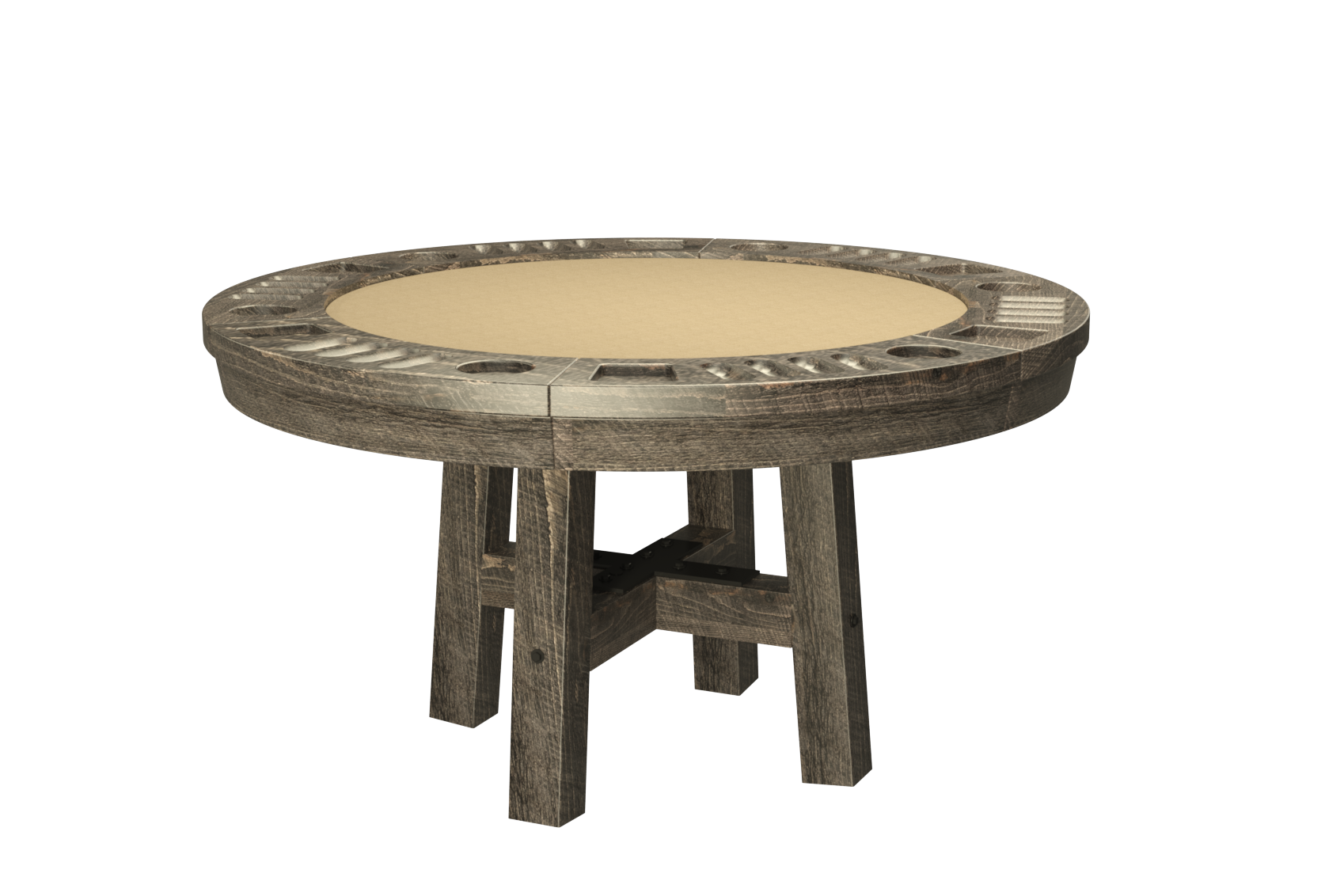 TABLE DE JEUX RONDE BARN