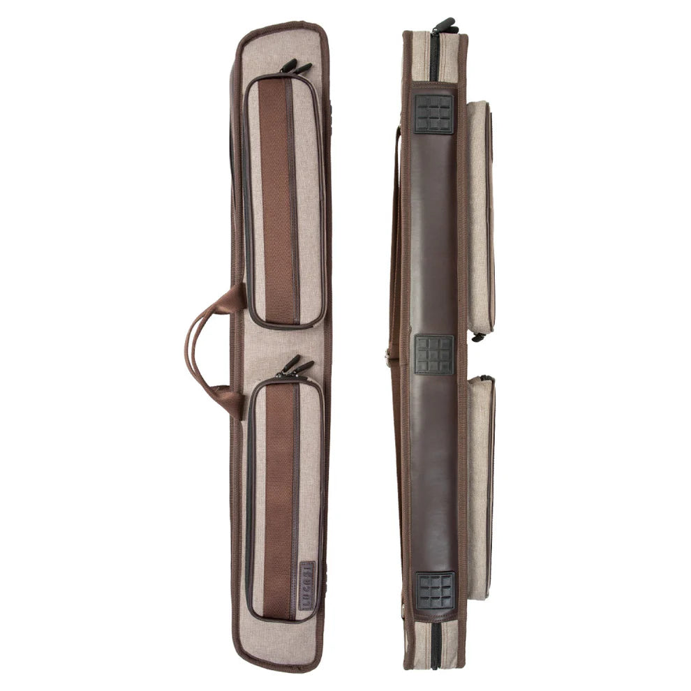 ÉTUI SOUPLE LUCASI 2M 4F GRIS ET BRUN