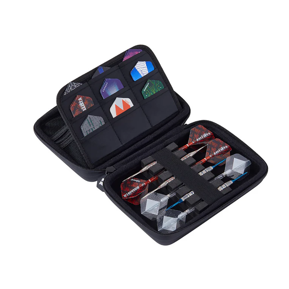 ÉTUI RIGIDE UNICORN ULTRA POUR FLÉCHETTES NOIR FORMAT MOYEN