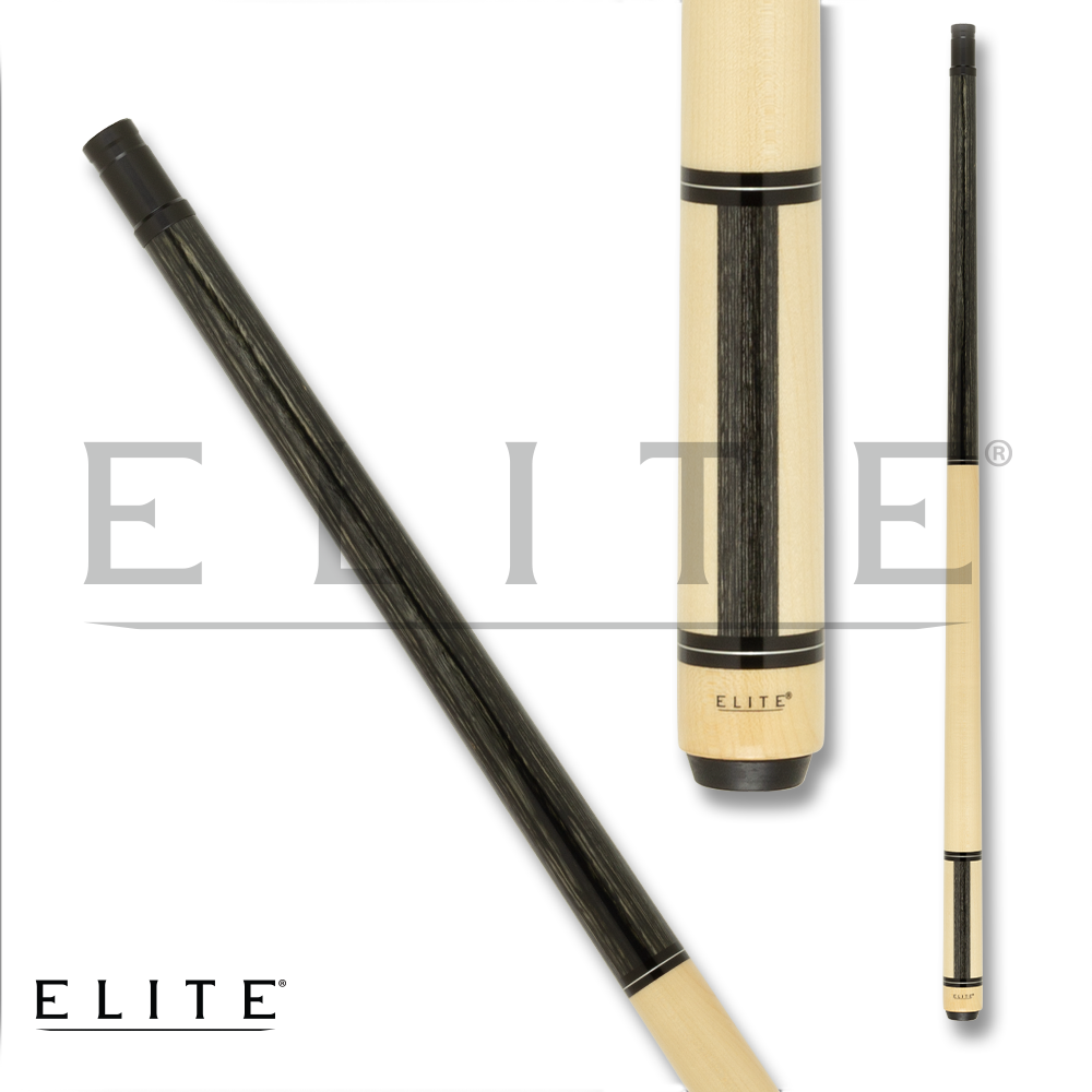 BAGUETTE DE BILLARD ELITE EP56 BOIS AVEC BANDES TEINTÉES ET FUMÉES 13MM 19OZ