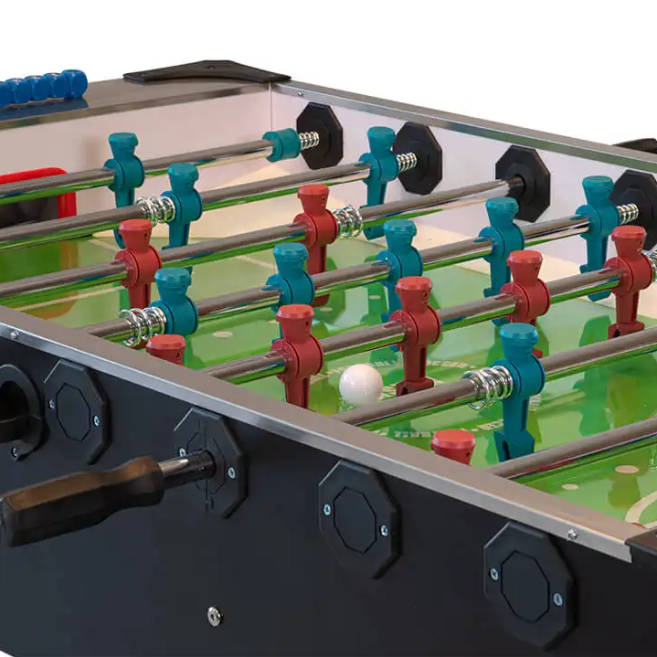 TIGE TÉLESCOPIQUE POUR BABY-FOOT MASTER SPEED - 5 JOUEURS ROUGES