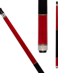 BAGUETTE DE BILLARD KATANA KAT2504 -FLÈCHE FIBRE CARBONE -ROUGE- 13MM 19OZ