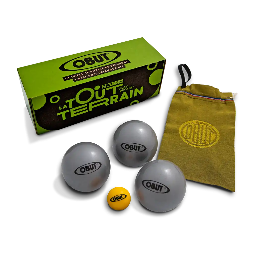 BOULES OBUT TOUT-TERRAIN GRISES