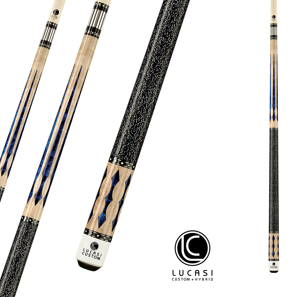 BAGUETTE DE BILLARD LUCASI LZ2004NB NOIR ET BEIGE 13MM 19OZ