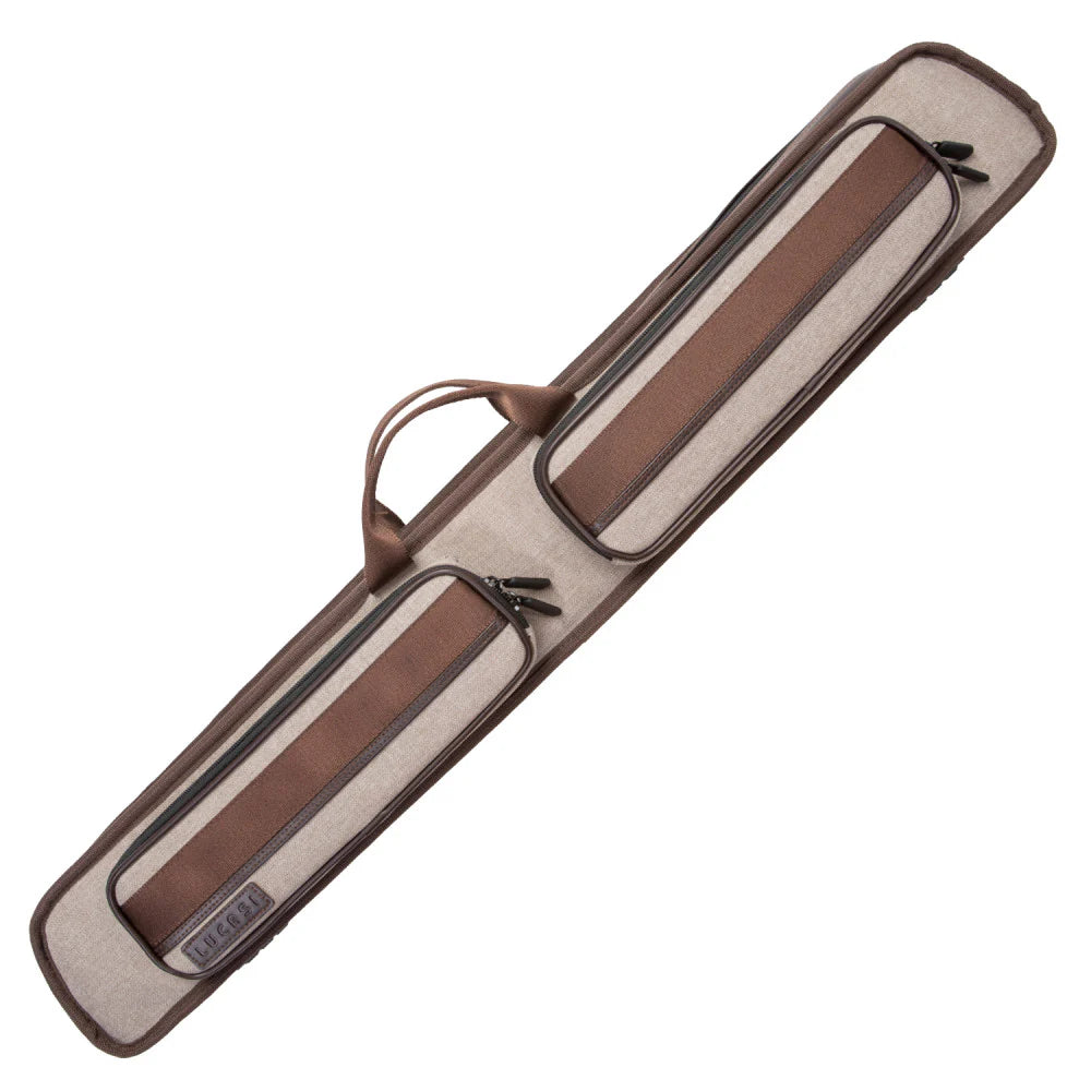 ÉTUI SOUPLE LUCASI 2M 4F GRIS ET BRUN