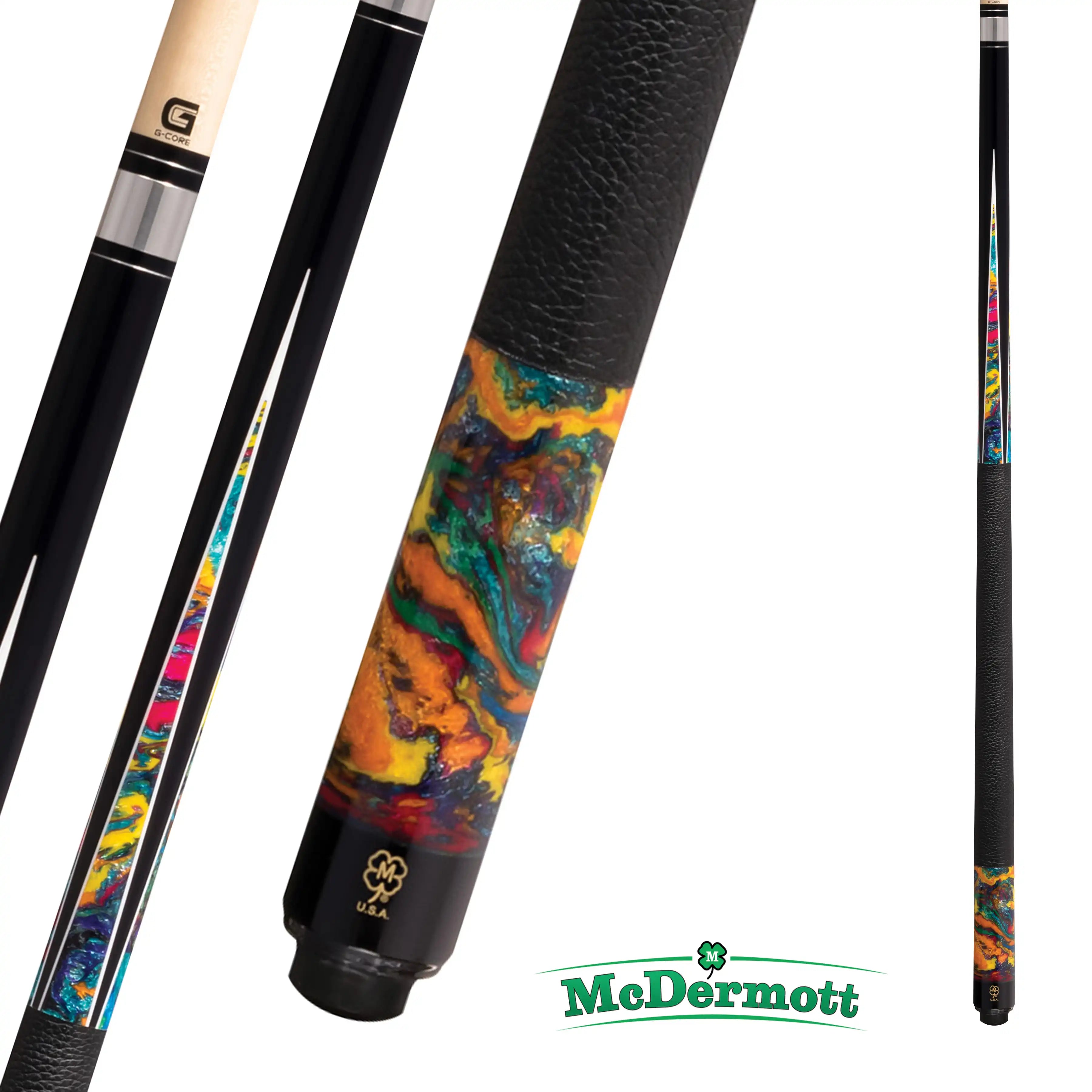 BAGUETTE DE BILLARD MCDERMOTT G-SERIES MULTICOLOR G904 12.5MM 19OZ
