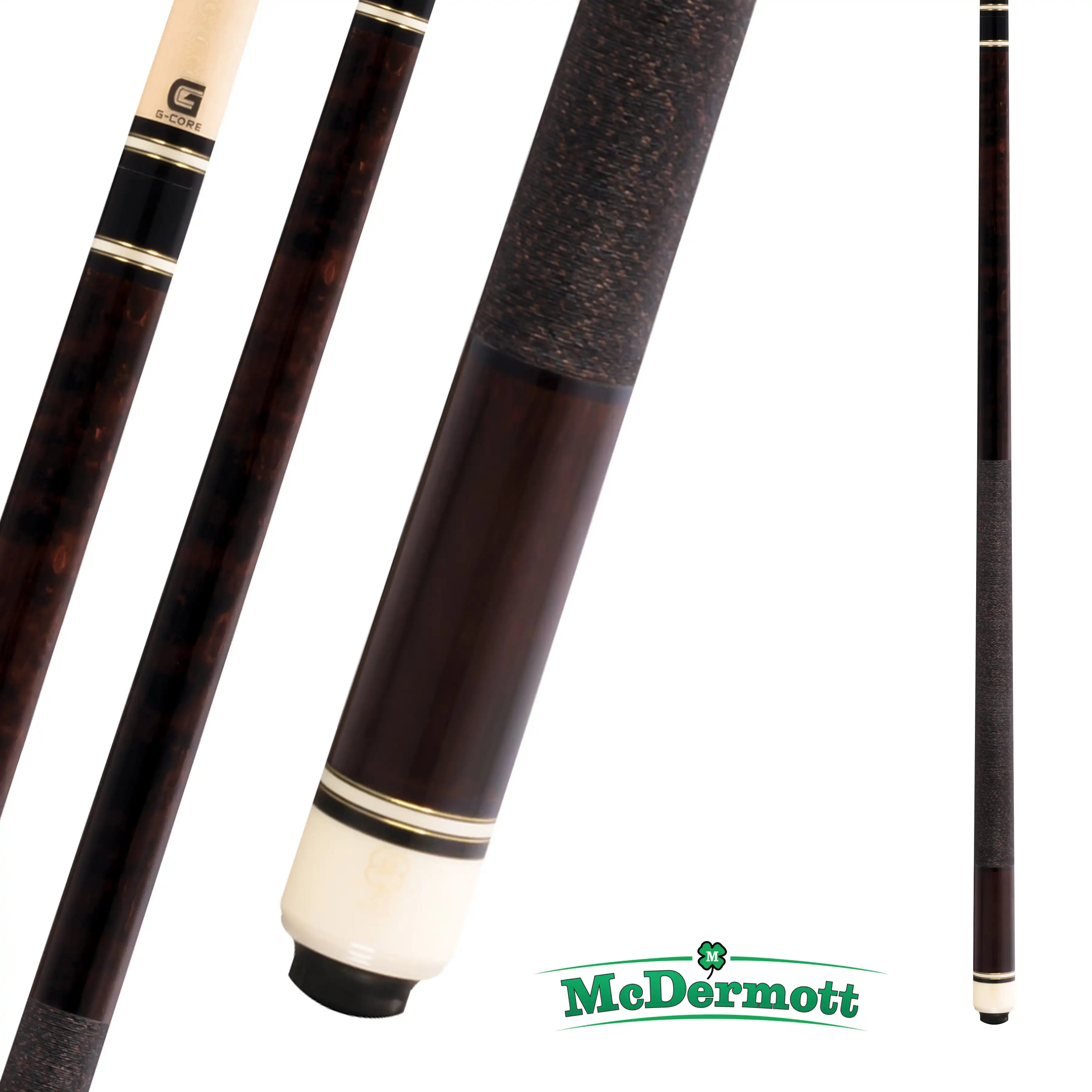 BAGUETTE DE BILLARD MCDERMOTT G-SERIES G203 BRUN FONCÉ 12.5MM 19OZ