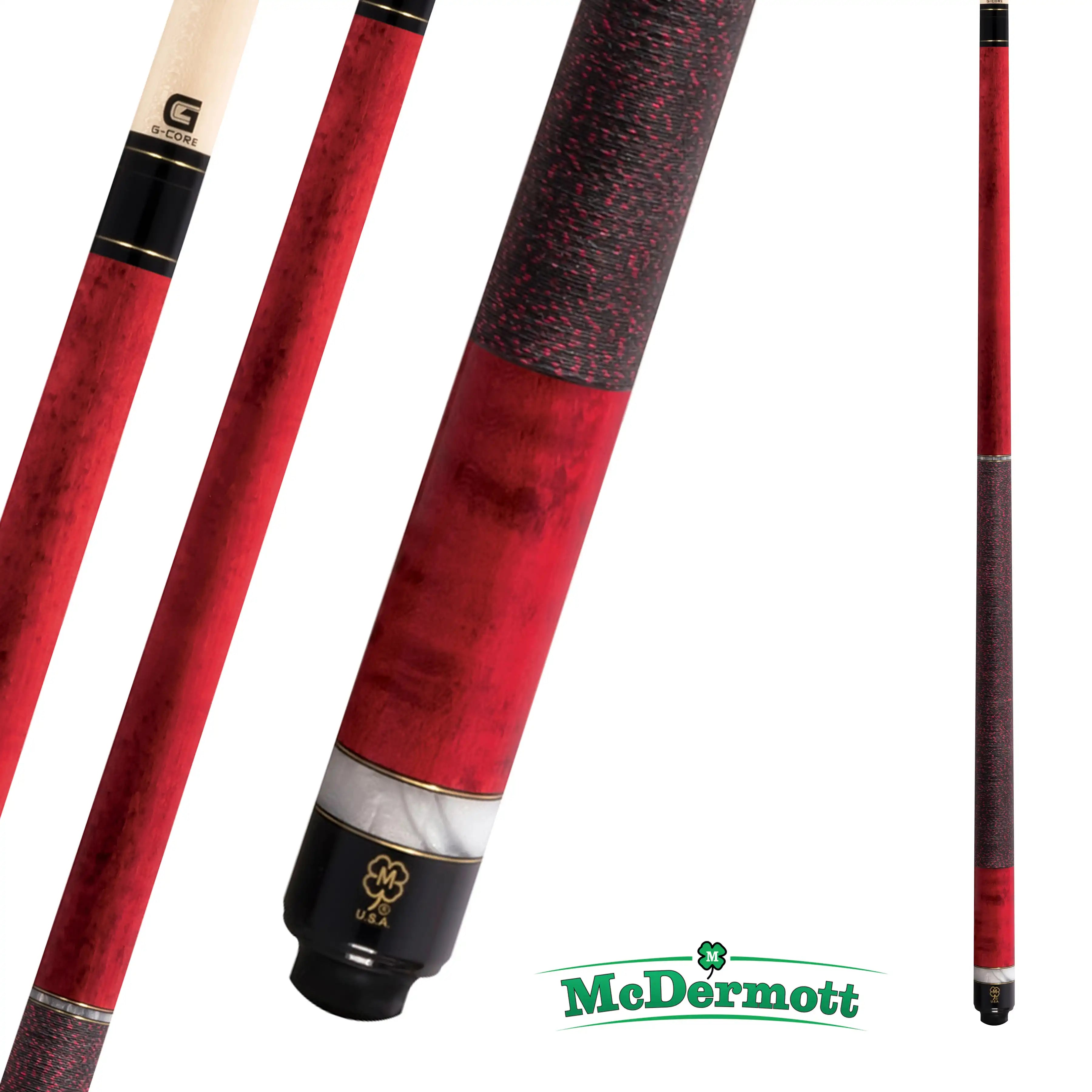BAGUETTE DE BILLARD MCDERMOTT G-SERIES G208 ROUGE 12.5MM 19OZ