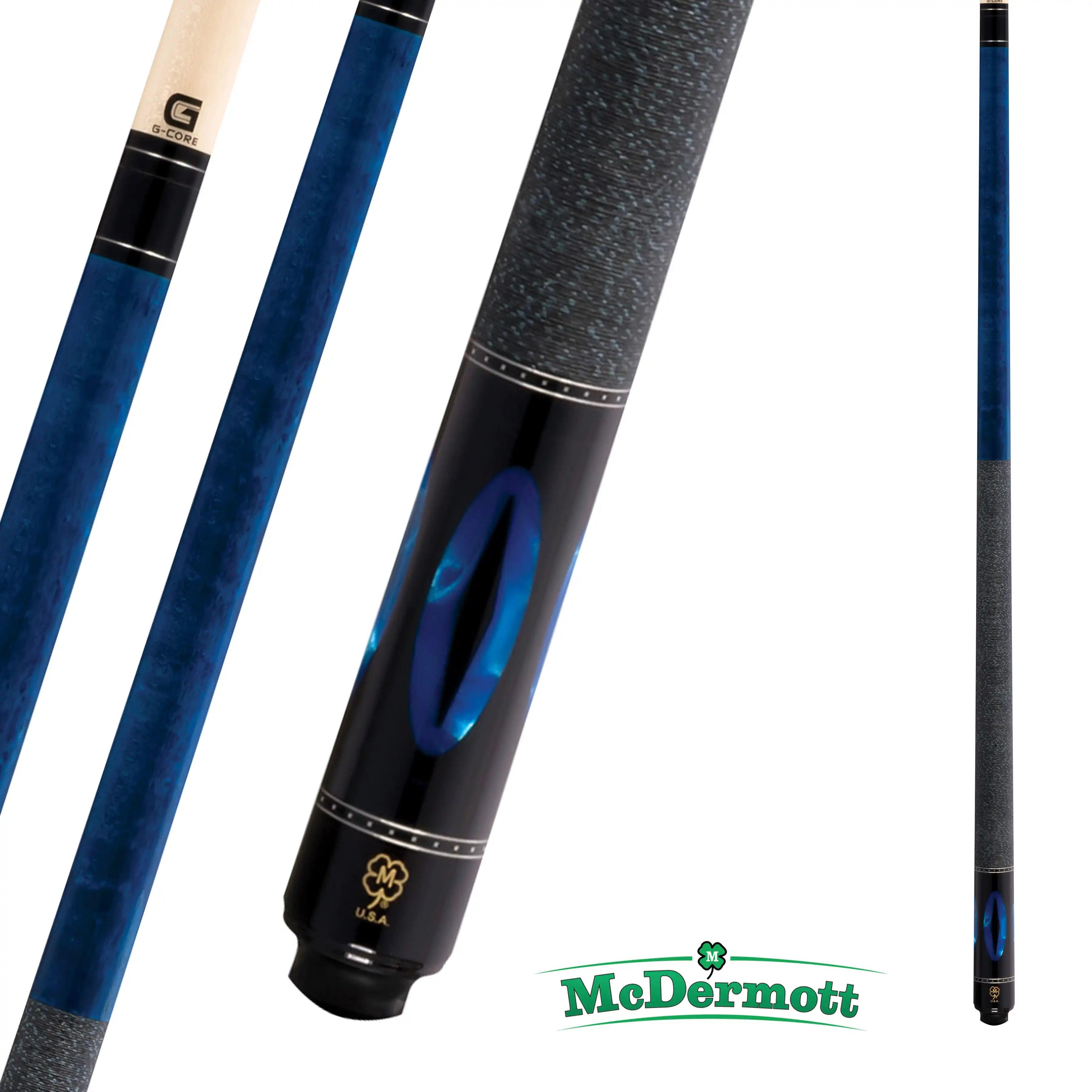 BAGUETTE DE BILLARD MCDERMOTT G-SERIES G211 BLEU PACIFIQUE 12.5MM 19OZ
