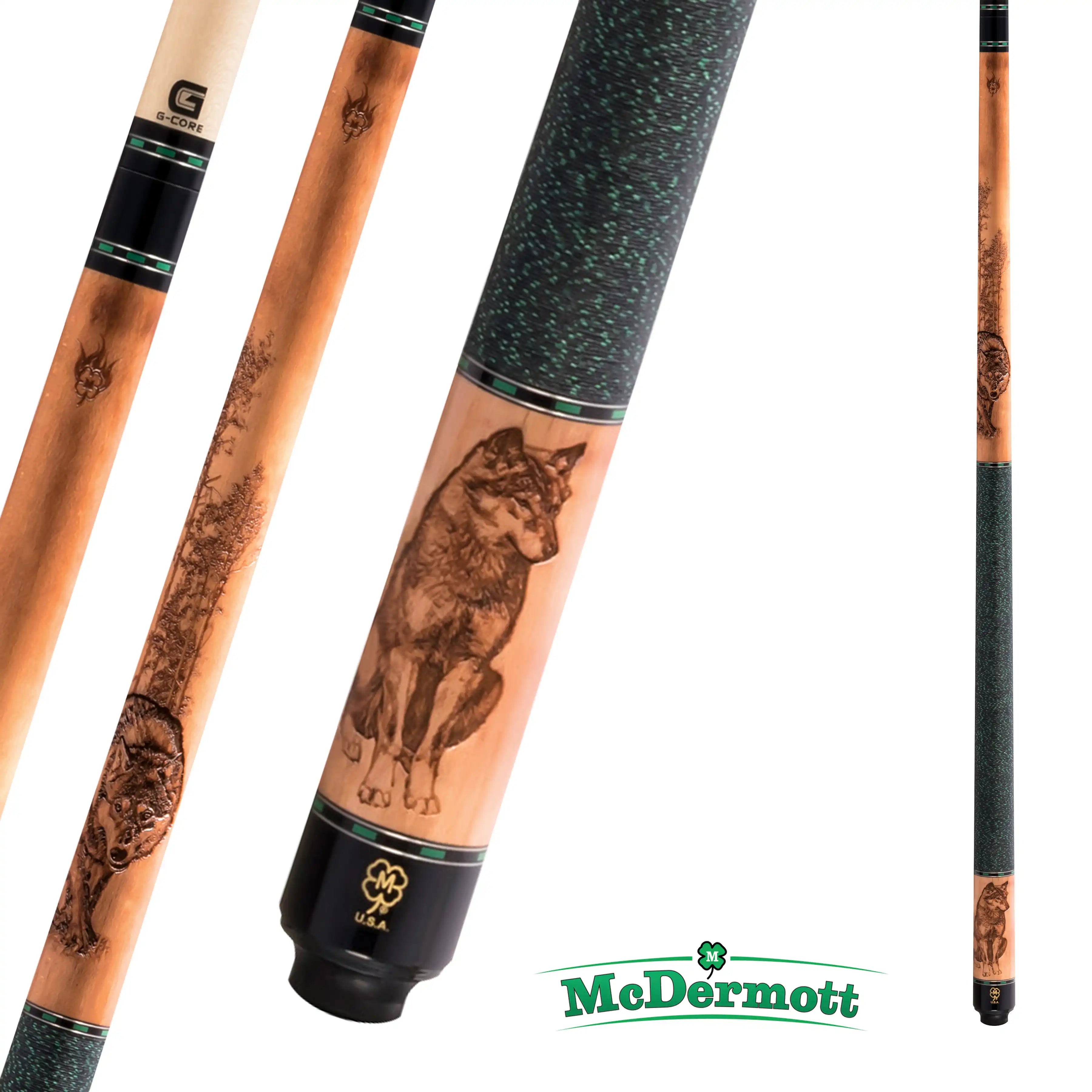 BAGUETTE DE BILLARD MCDERMOTT G-SERIES G338 LOUPS 12.5MM 19OZ