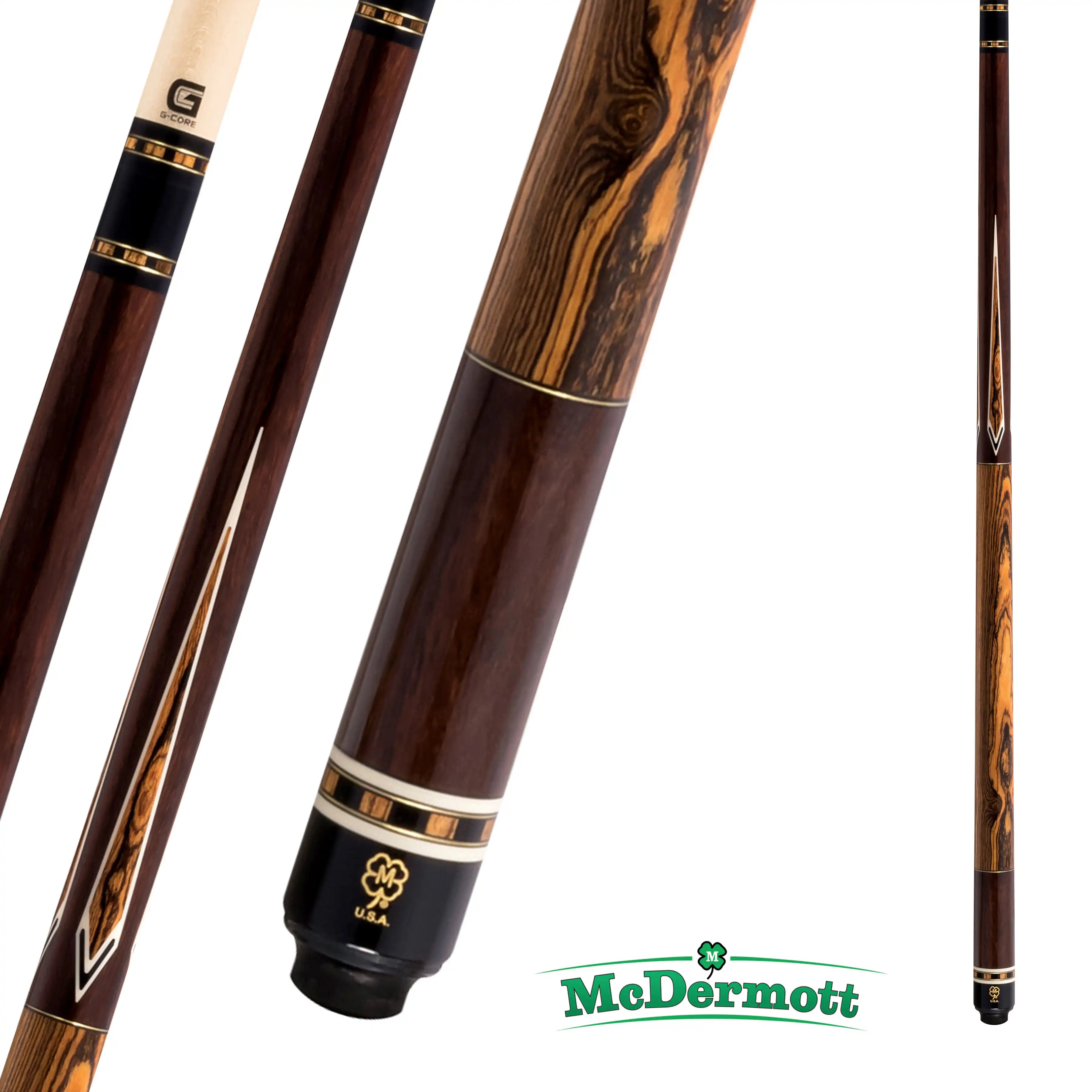 BAGUETTE DE BILLARD MCDERMOTT G-SERIES G520 BRUN 12.5MM 19OZ