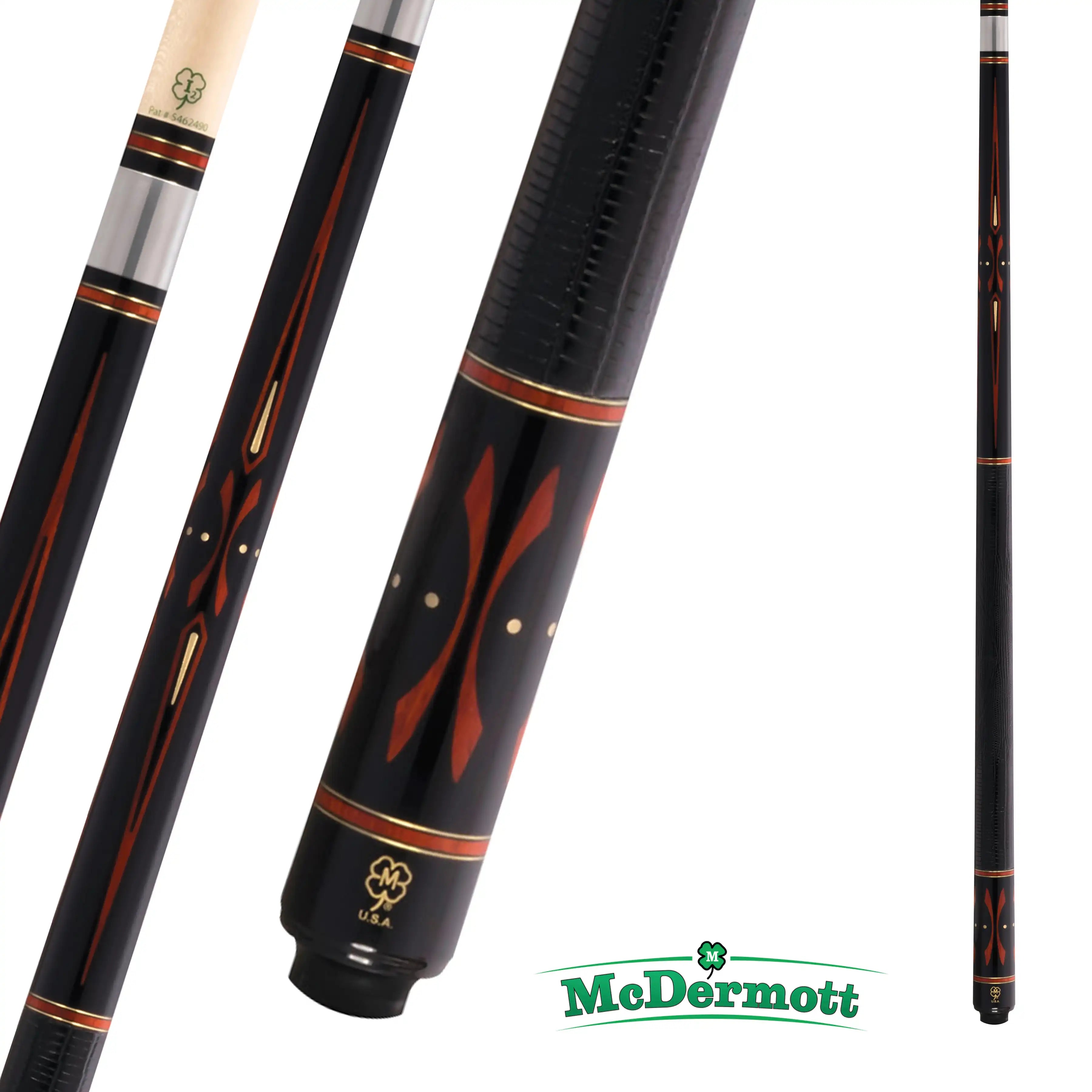 MCDERMOTT POOL CUE G-SERIES G701 BROWN 12.5MM 19OZ