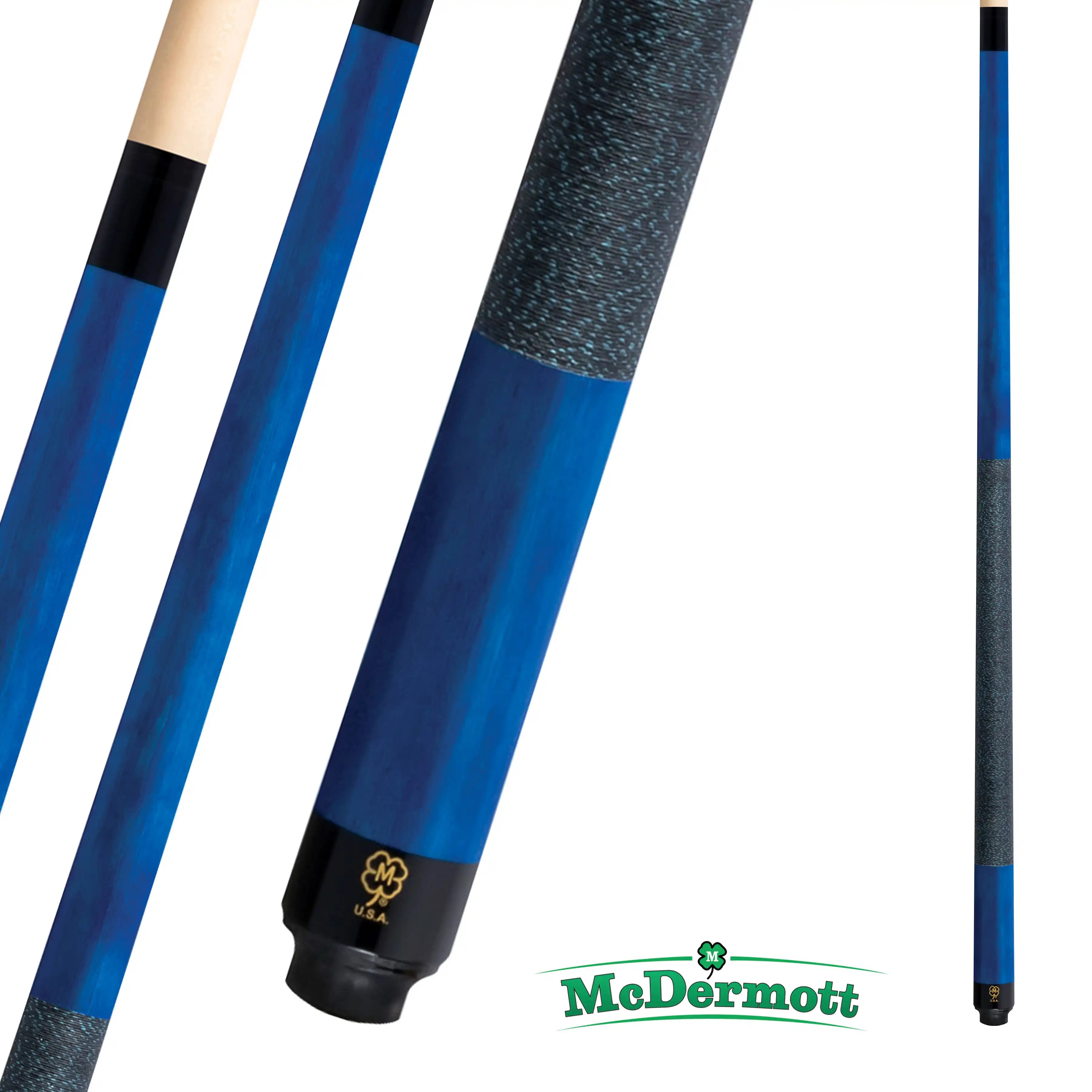 BAGUETTE DE BILLARD MCDERMOTT GS-SERIES GS02 BLEU PACIFIQUE 12.5MM 19OZ