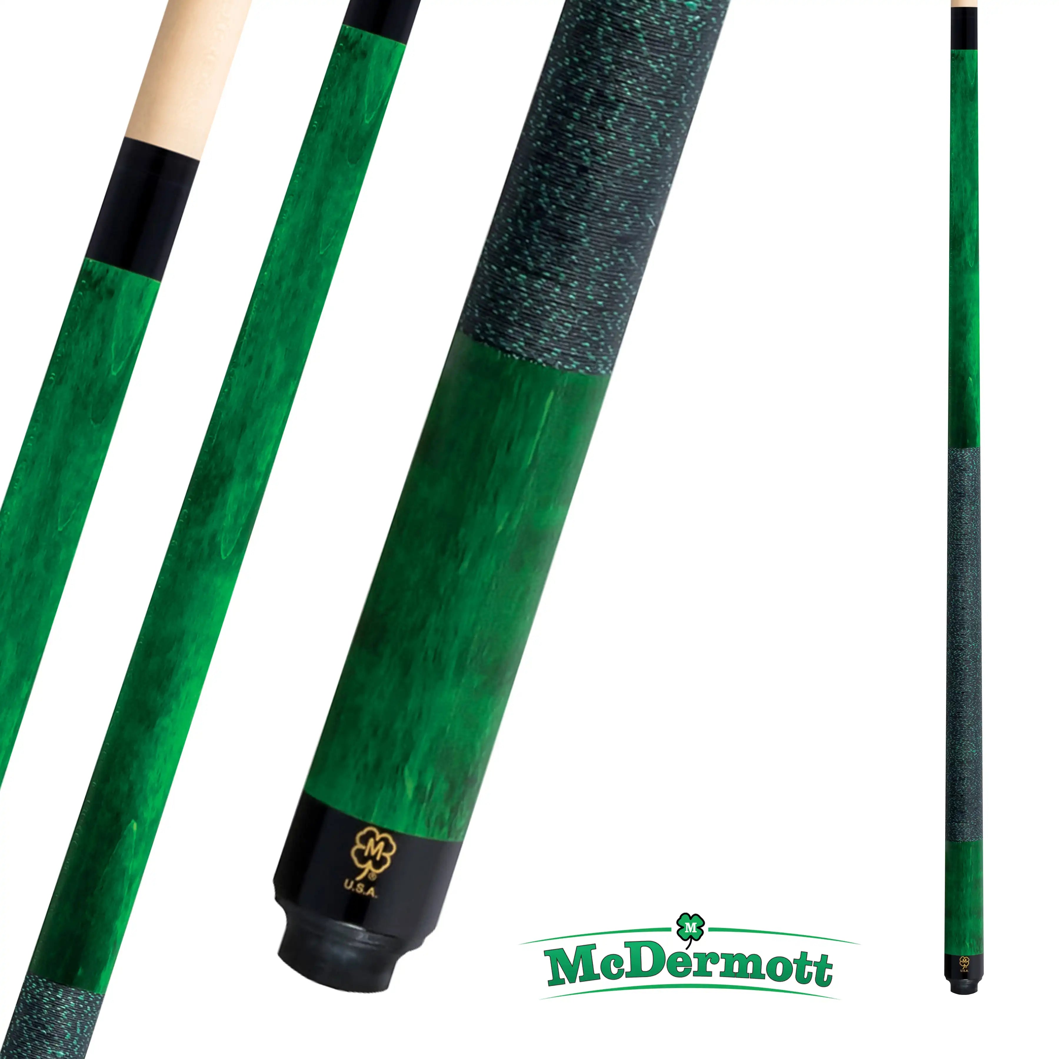 BAGUETTE DE BILLARD MCDERMOTT GS-SERIES GS05 VERT EMERAUDE 12.5MM 19OZ