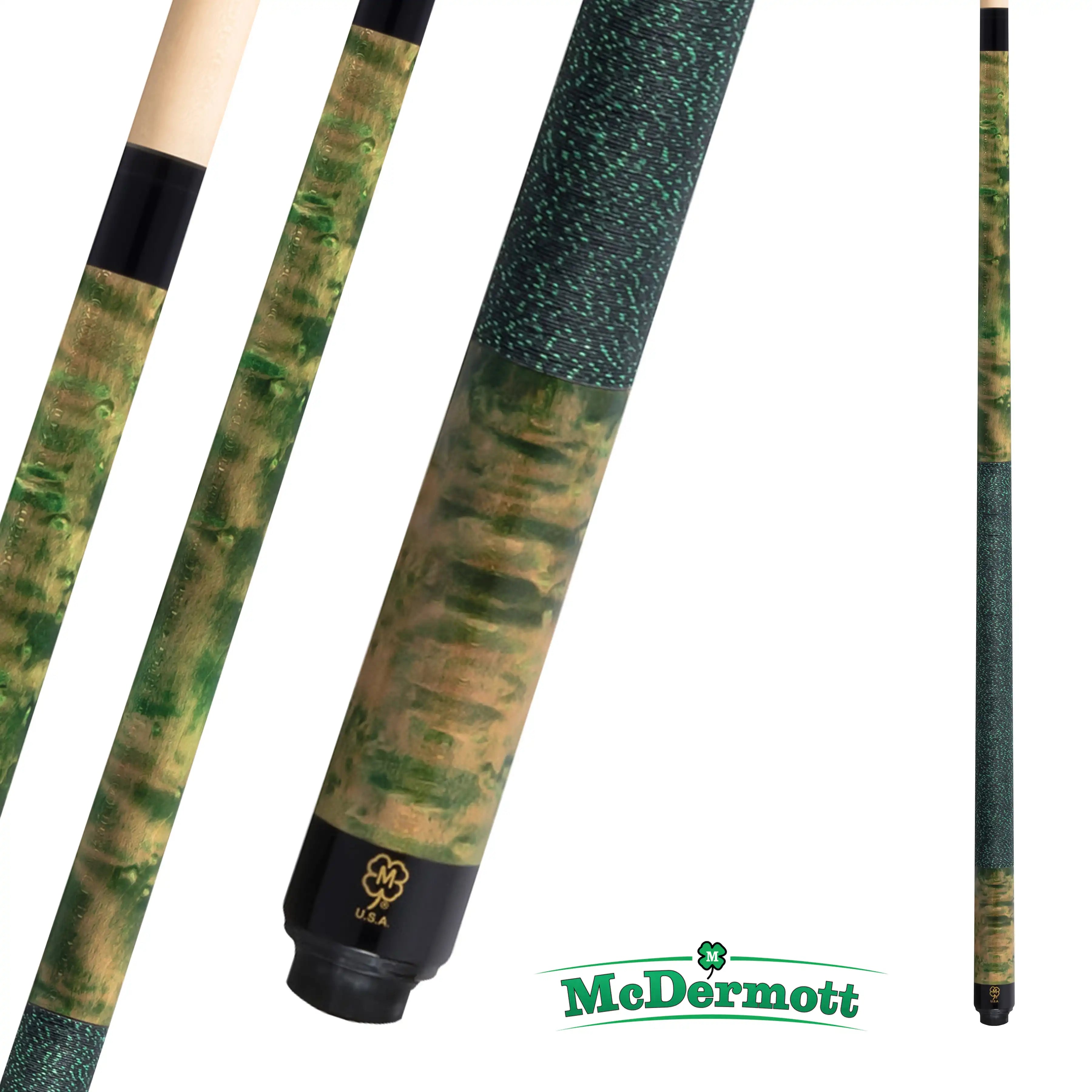 BAGUETTE DE BILLARD MCDERMOTT GS-SERIES GS12 VERT 12.5MM 19OZ